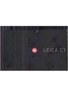 Leica C 1 manual. Camera Instructions.